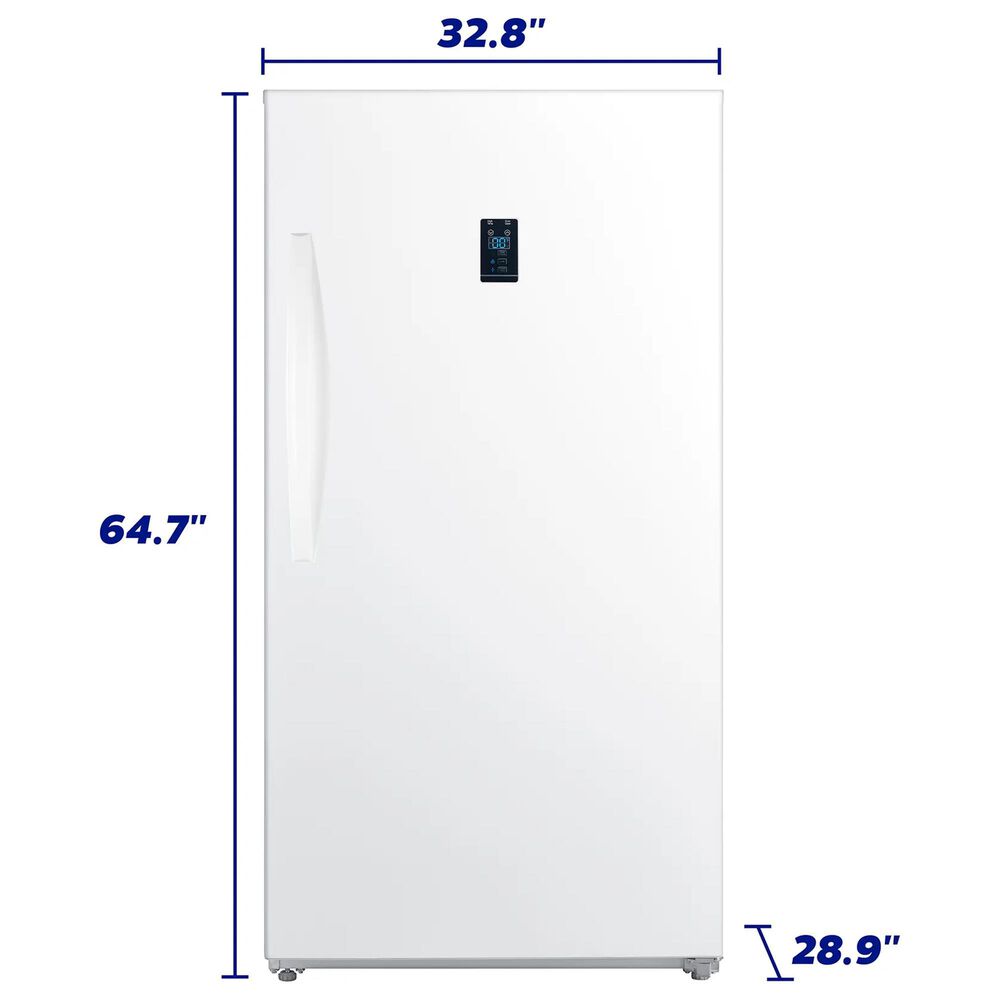 Element 17 Cu. Ft. Upright Convertible Freezer in White, , large
