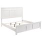 New Heritage Andover King Panel Bed in White, , large