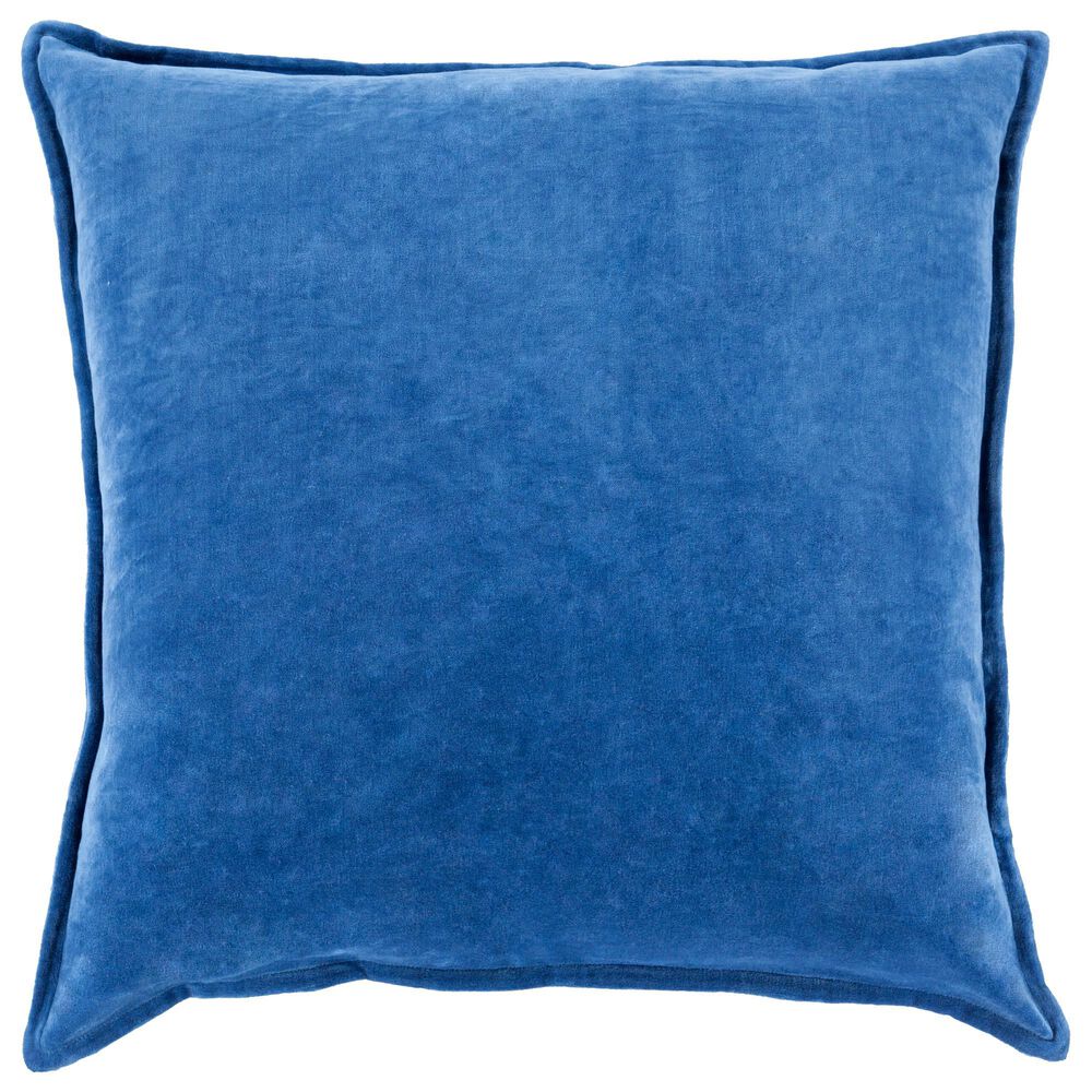 Surya 20" Square Throw Pillow in Dark Blue, , large