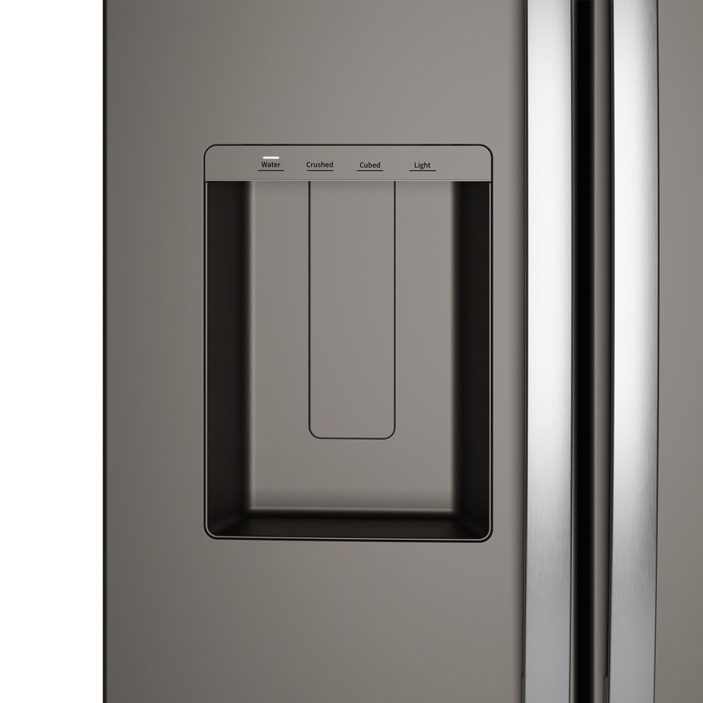 GE Appliances 24 Cu. Ft. Counter-Depth Side-By-Side Refrigerator in Fingerprint Resistant Slate, , large