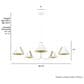 Hunter Grove Isle 5-Light Chandelier in Matte White, , large