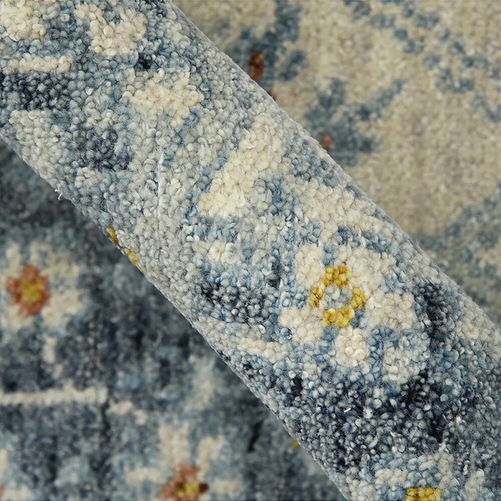 Amer Rugs Jaigarh 2&#39; x 3&#39; Blue Area Rug, , large