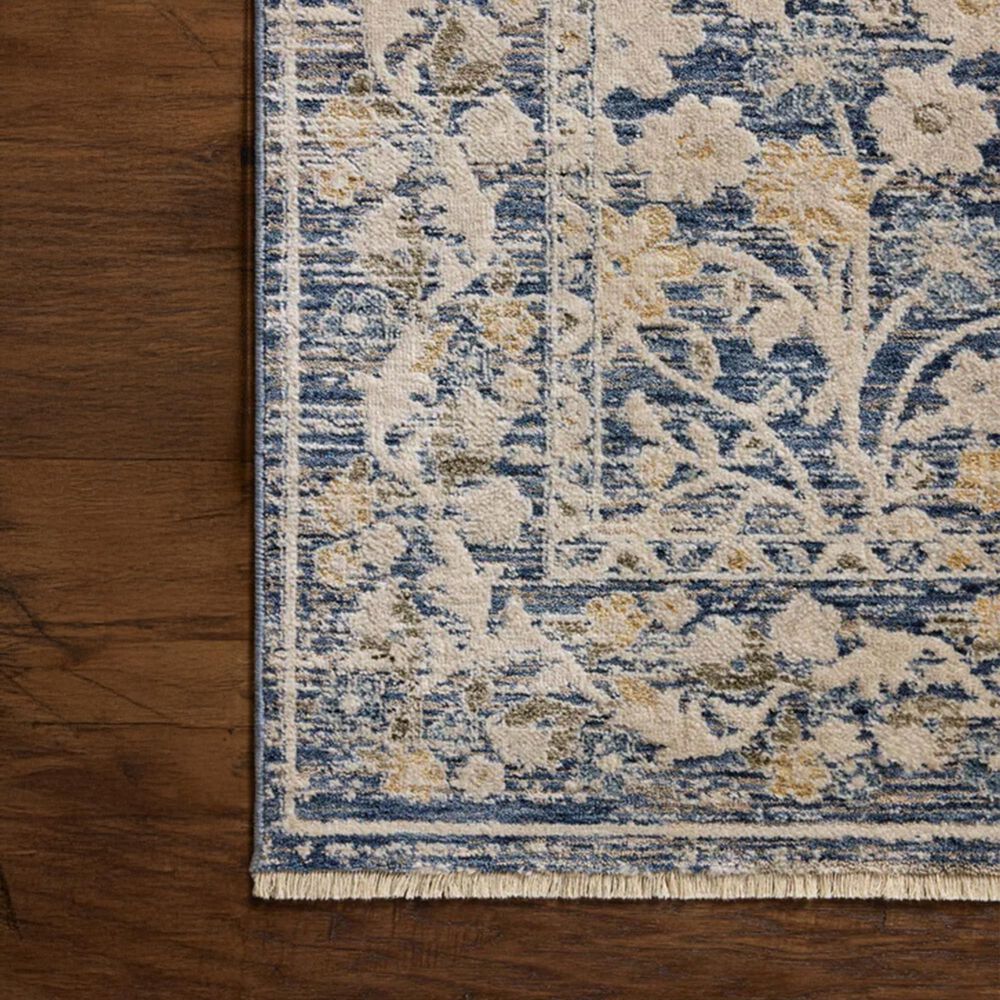 Loloi Clarisse Blue and Beige 2&#39;6&quot; x 10&#39;2&quot; Runner, , large