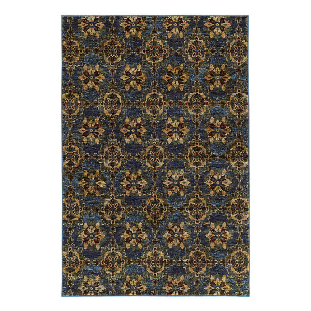 Oriental Weavers Andorra 6883C 1"10" x 3"2" Blue Scatter Rug, , large