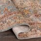Surya Mirabel 7"10" x 10"3" Teal, Aqua, Gray, Burnt Orange, Olive and Beige Area Rug, , large