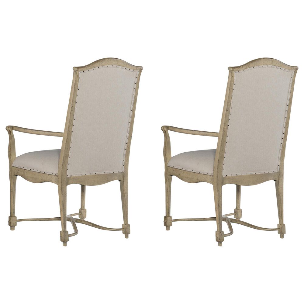 Hooker Furniture Ciao Bella Arm Chair in Natural &#40;Set of 2&#41;, , large