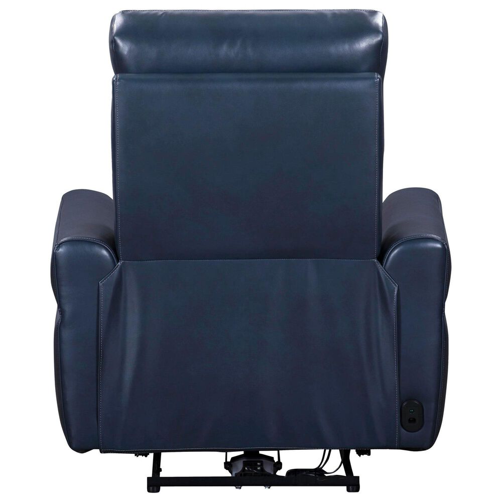 Simeon Collection Bradford Power Zero-Gravity Recliner in Steamboat Marine, , large