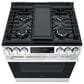 LG 5.8 Cu. Ft. Slide-in Gas Range in PrintProof Stainless Steel, , large