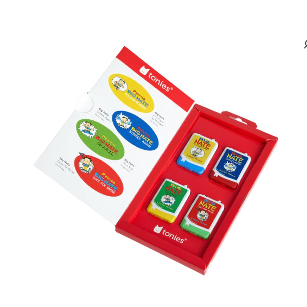 Tonies Big Nate Audiobook Learning Toy 4-Pack in Multicolor, , large
