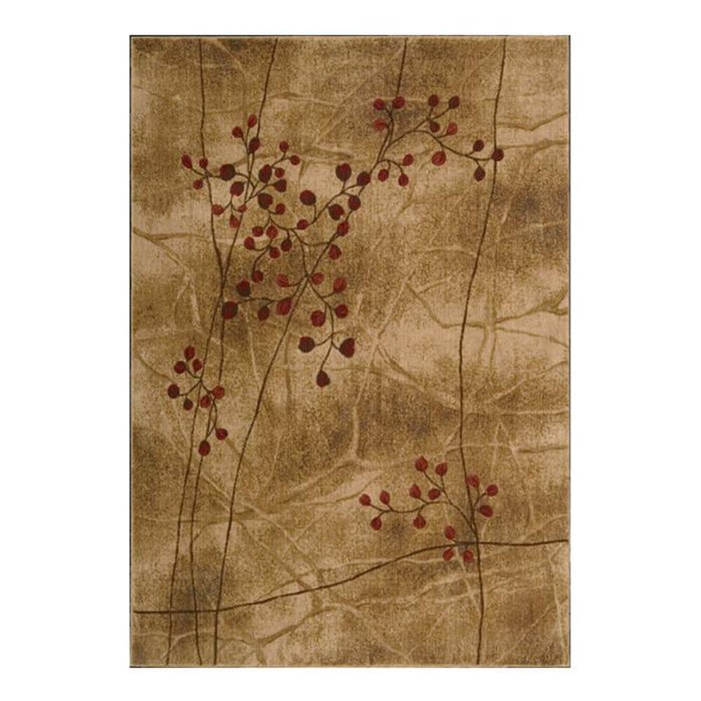 Nourison Somerset 7"9" x 10"10" Latte Area Rug, , large