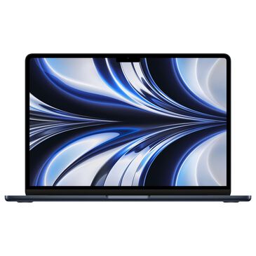 Apple 13.6" MacBook Air Laptop | Apple M2 - 8GB RAM - Apple M2 10-Core - 512GB SSD in Midnight with 3-Year AppleCare+, , large