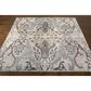 Surya Kushal 10" x 14" Silver Gray, Off White, Gray, Taupe and Ivory Area Rug, , large