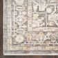 Nourison Antique Fusion Ivory and Charcoal 2"2" x 10" Runner, , large
