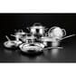 Cuisinart 11 Piece Classic Cookware Set in Stainless Steel, , large