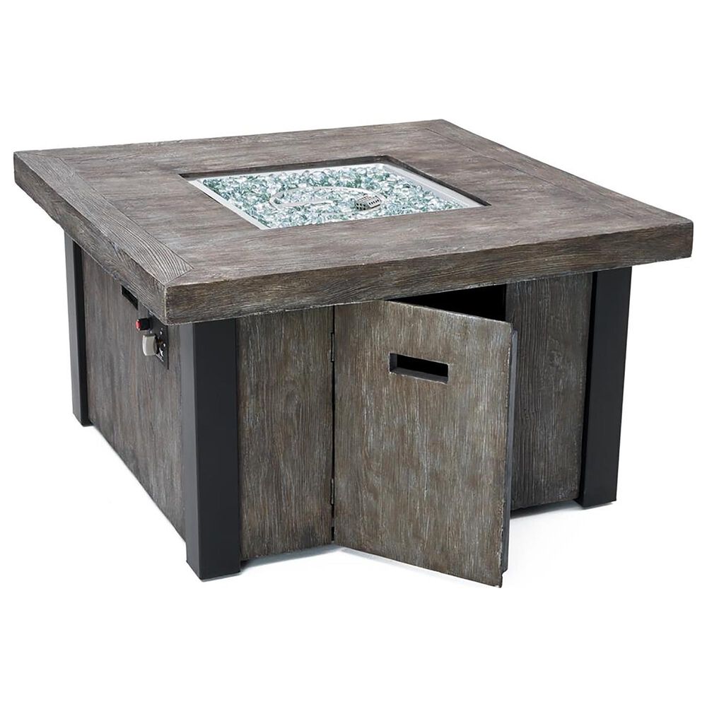 RST Brands Taos 42" Stainless Steel Patio Fire Table Kit in Brown, , large