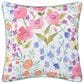 J. Queen New York Jules 18" Square Throw Pillow in Turquoise, , large
