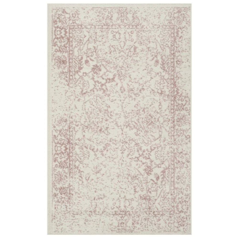 Safavieh Adirondack ADR109H 2"6" x 4" Ivory and Rose Runner, , large