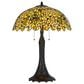 Cal Lighting Sunburst Mosaic Tiffany Table Lamp in Bronze, , large