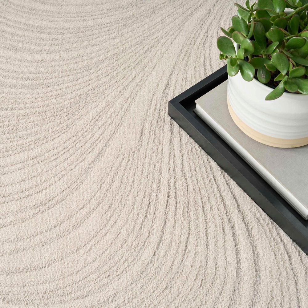 Nourison Central Park West CEP02 Beige 6&#39; x 9&#39; Area Rug, , large
