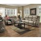 HomeStretch Enterprise Double Reclining Power Sofa in Mushroom, , large