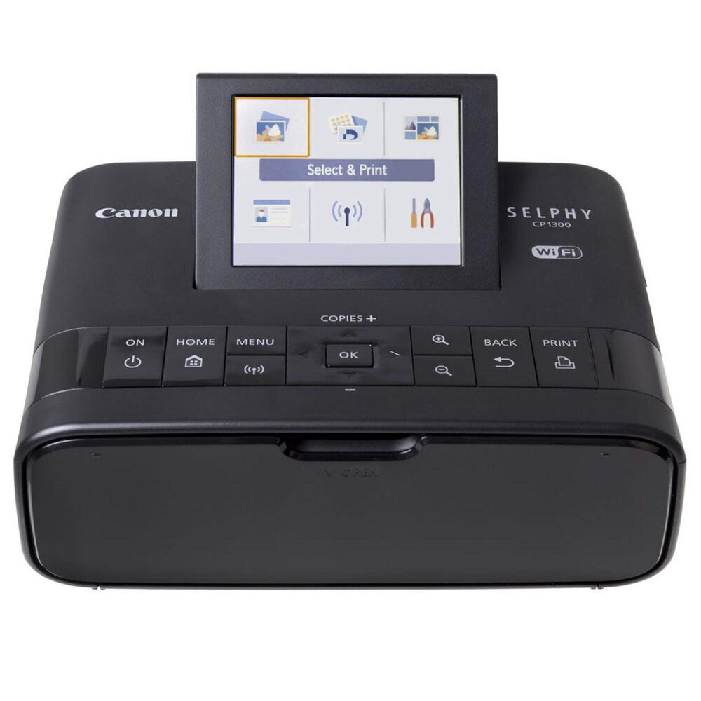 Canon SELPHY CP1300 Compact Photo Printer - Black, , large