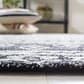 Safavieh Micro-Loop 8" x 10" Black and Gray Area Rug, , large