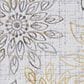Couristan Calinda Summer Bliss 2" x 3" Gold, Silver and Ivory Area Rug, , large