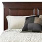 Mayberry Hill Canton Queen Storage Bed in Cherry, , large