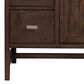 James Martin Vanities Addison 30" Single Bathroom Vanity in Mid-Century Acacia with 3 cm Parisien Bleu Quartz Top and Rectangular Sink, , large