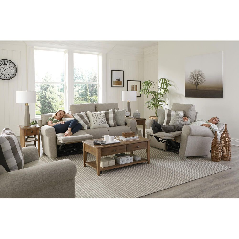 Catnapper Westport Power Glider Recliner in Bisque, , large