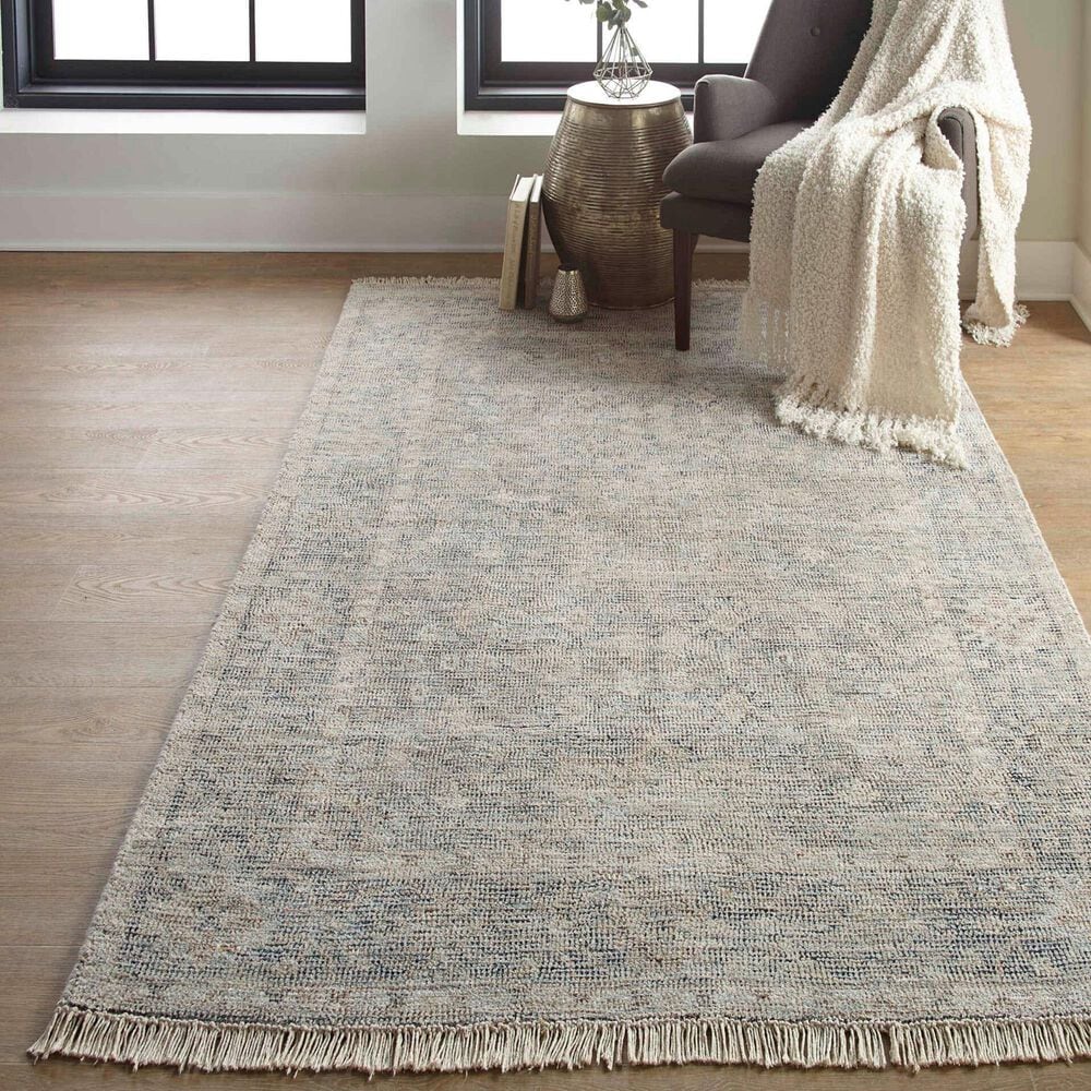 Feizy Caldwell 5&#39; x 7&#39;6&quot; Gray Area Rug, , large