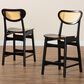 Baxton Studio Hesper Counter Stool in Dark Brown (Set of 2), , large