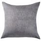 Ann Gish Chino 22" x 22" Square Throw Pillow in Slate, , large