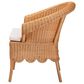 Baxton Studio Tamara Arm Chair in Light Honey, , large