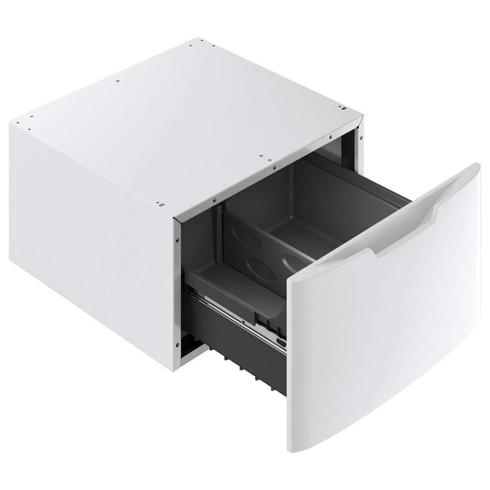 GE Appliances 16&quot; Storage Pedestal in White, , large