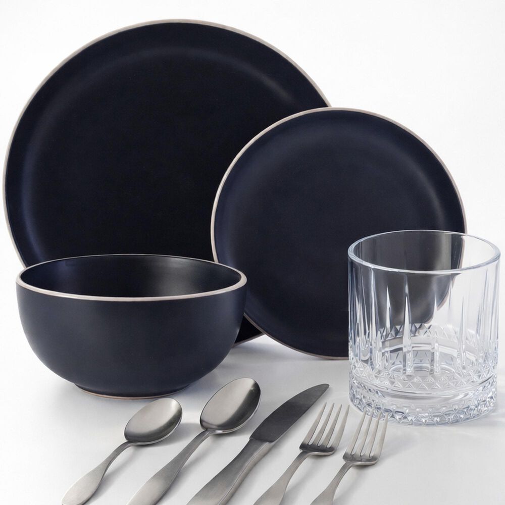 Gibson Overseas, Inc Dinnerware/Glassware/Flatware Set, , large