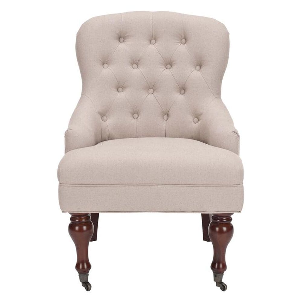 Safavieh Mercer Modern Falcon Arm Chair in Taupe, , large
