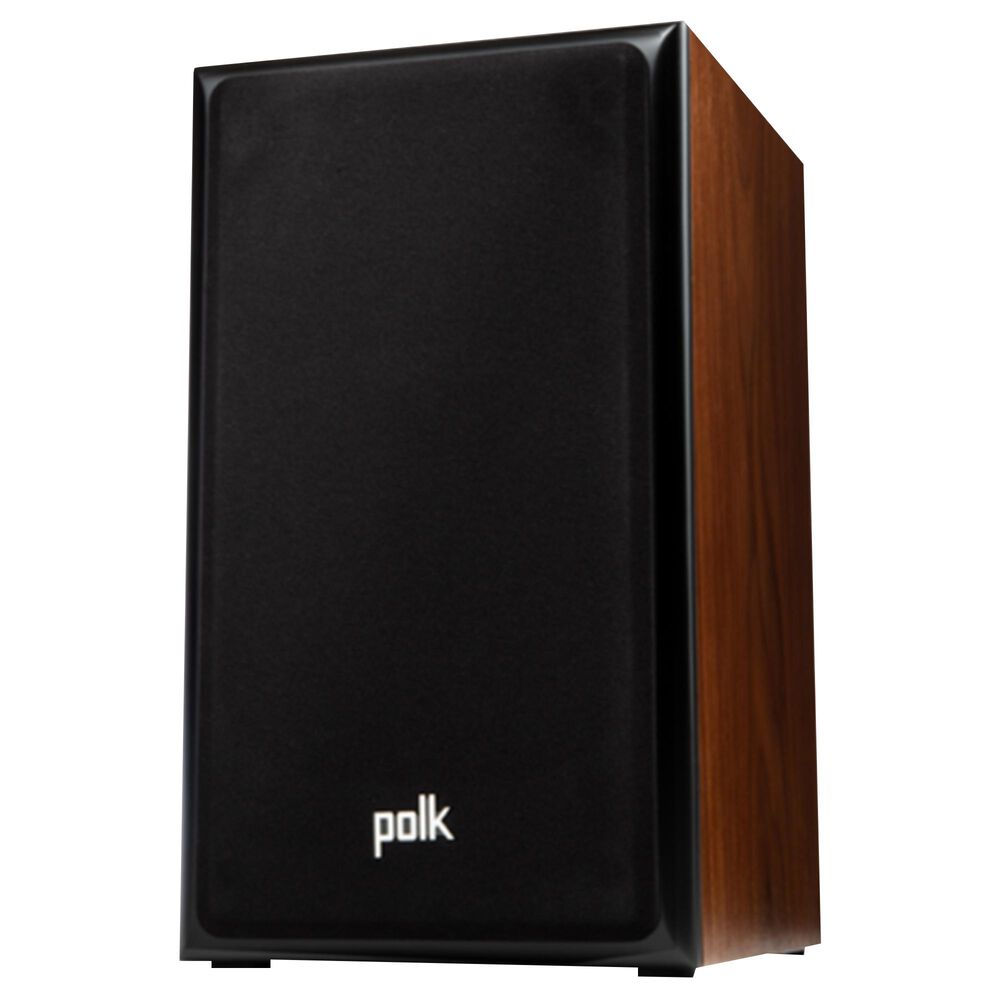 Polk Polk Small Bookshelf Speaker &#40;Pair&#41; in Brown Walnut, , large