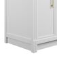 James Martin Bellshire 30" Single Bathroom Vanity in Bright White with 3 cm Lime Delight Silestone Top and Rectangular Sink, , large