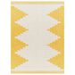 Surya Eagean EAG-2437 Mustard and Ivory 8"10" x 12" Indoor/Outdoor Area Rug, , large