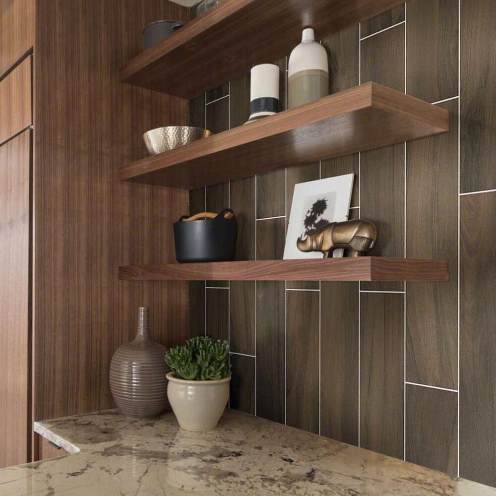 Shaw Voyage Brown 6&quot; x 24&quot; Porcelain Tile, , large