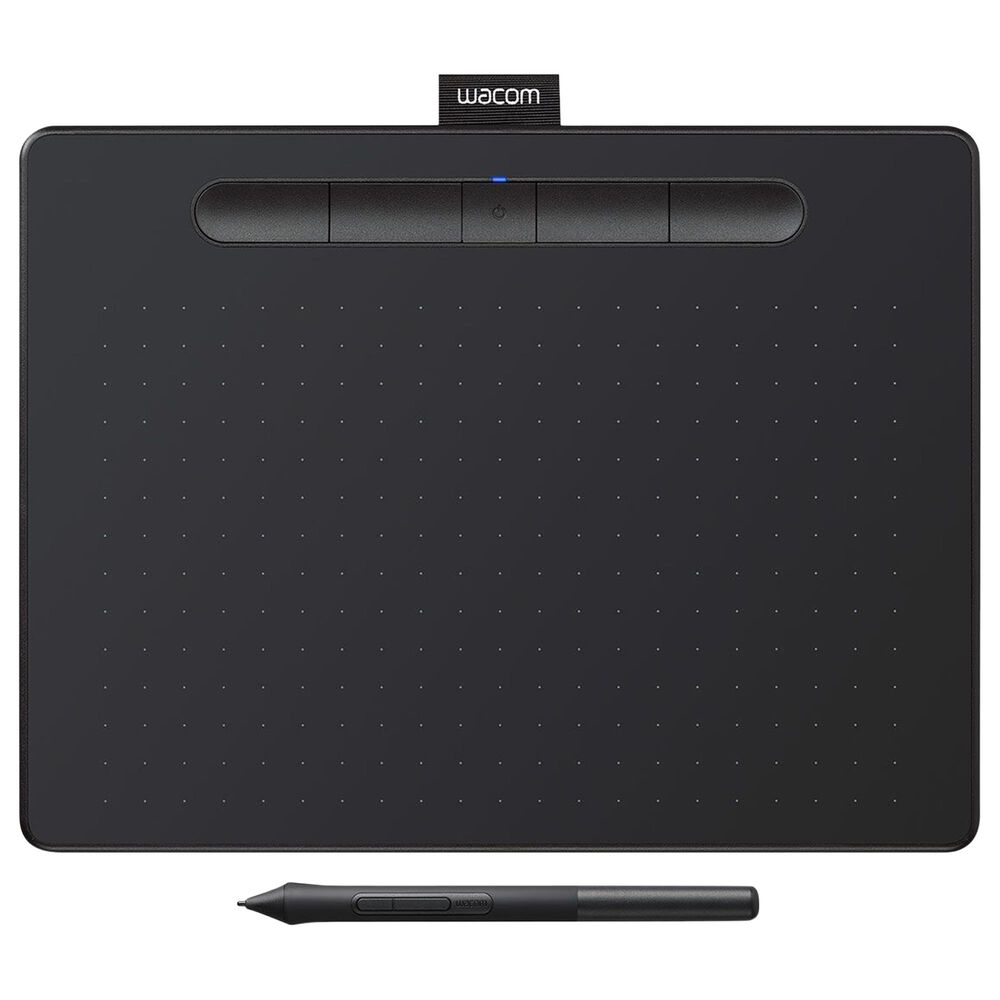 Wacom Intuos M Bluetooth Creative Drawing Tablet in Black, , large