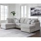 Ashley Gabyleigh 2-Piece Stationary Left Facing Sectional in Nickel, , large