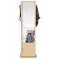 GigaCloud Rotating Jewelry Cabinet with Full-length Mirror, Coat Rack and Shelves in Walnut, , large