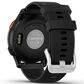 Garmin Approach S44 43mm Golf Smartwatch Silver Aluminum Bezel Case with Black Silicone Band, , large