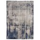 Feizy Indio 3"11" x 6" Beige and Blue Area Rug, , large