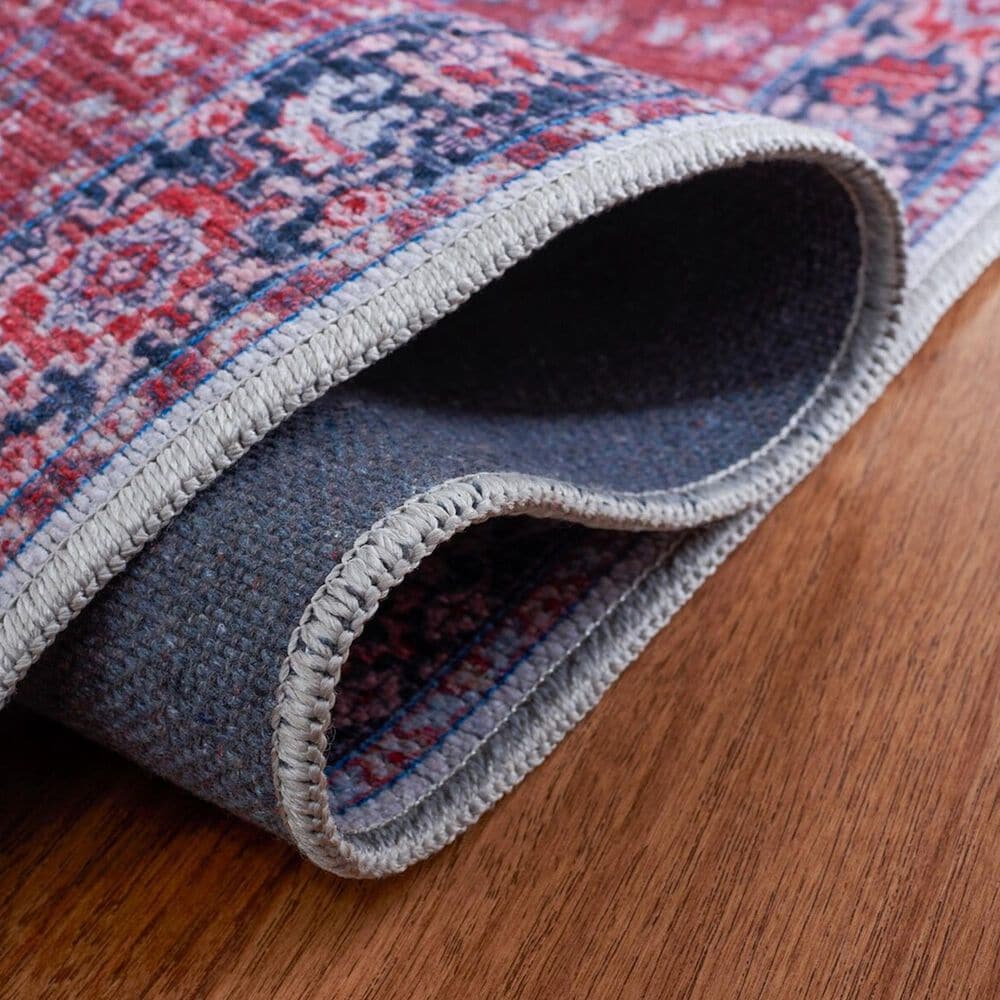 Safavieh Serapi SEP369 2&#39; x 8&#39; Blue and Rust Runner, , large