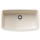 Blanco Valea 32" Super Single Bowl Kitchen Sink in Soft White, , large