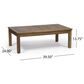 Hearth and Haven Laurel 2-Piece Patio Conversation Set with Gray Cushion in Teak, , large