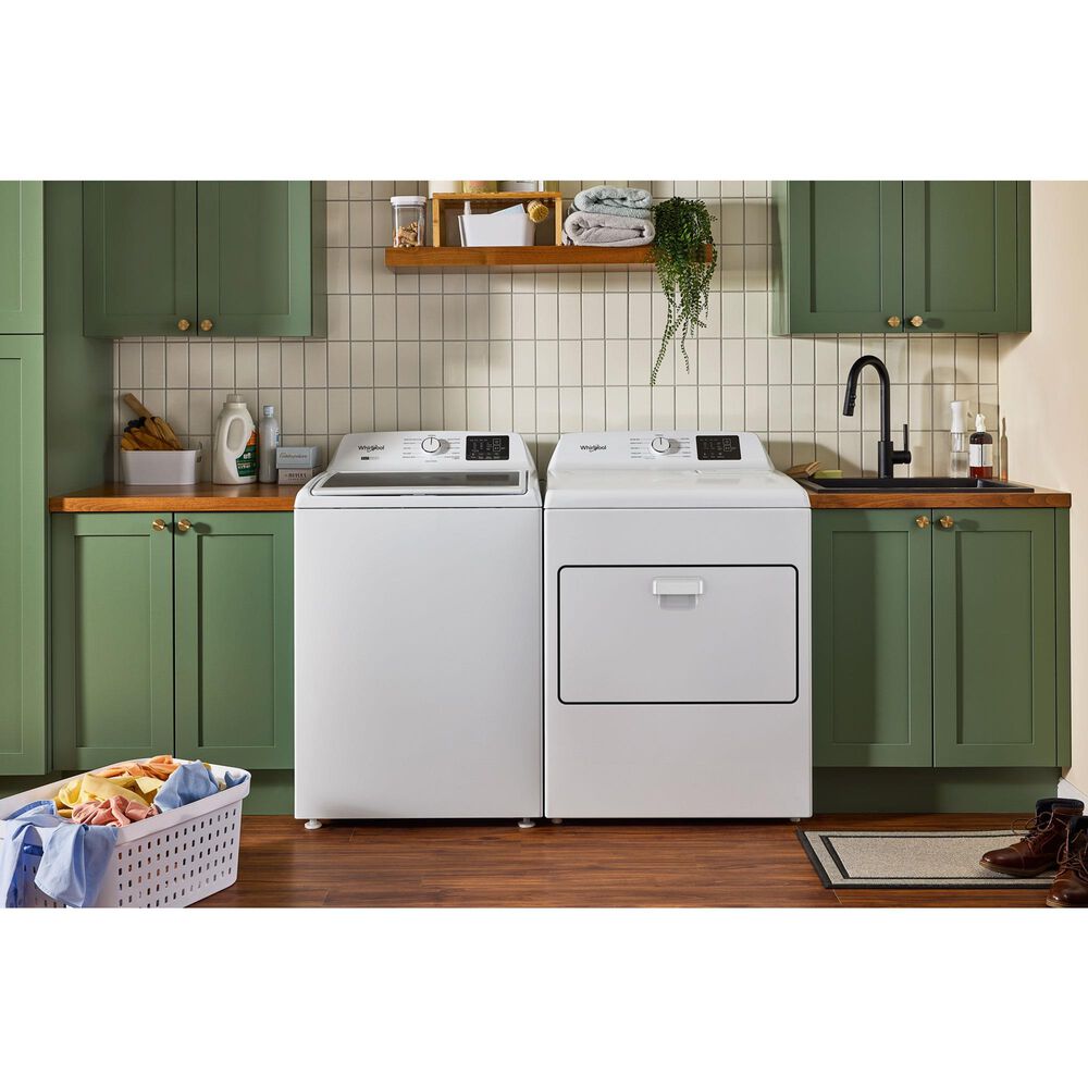 Whirlpool 7 Cu. Ft. Gas Dryer with AutoSensing with Interior Light in White, , large